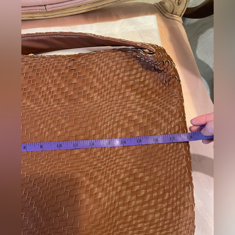 NWOT Deux Lux Cara Slouchy Hobo Bag in Brown - Picture 12 of 15